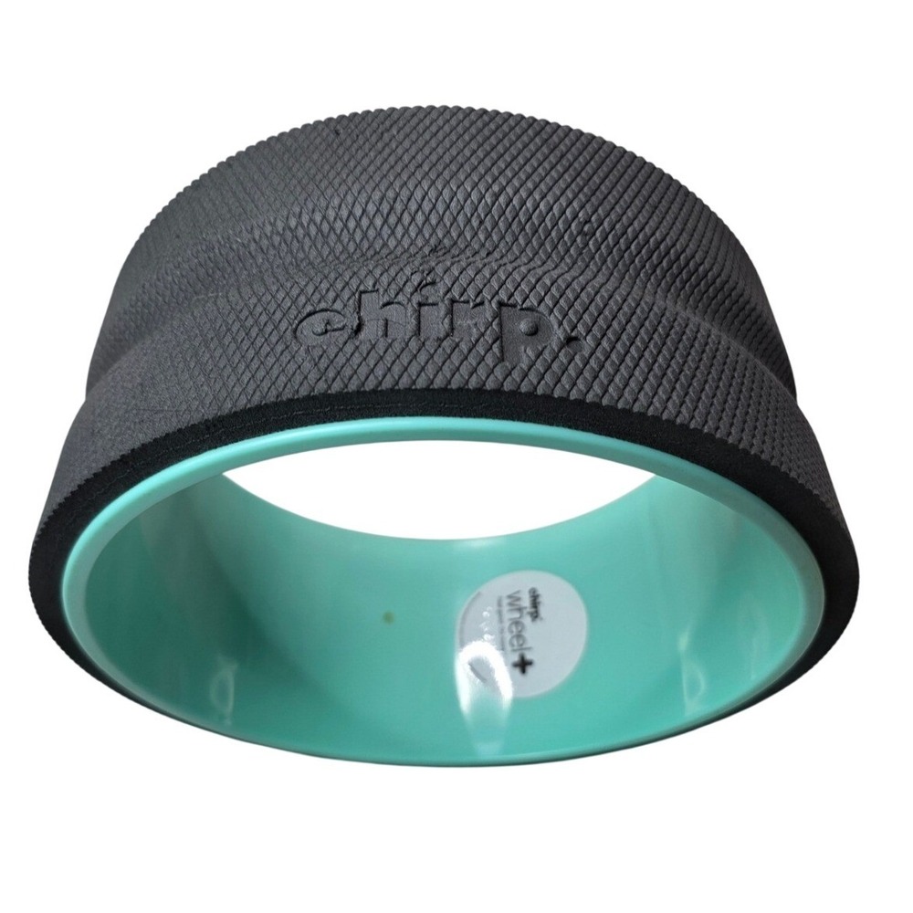 Chirp Wheel+ 10 Inch Back Roller Mint Green Black Yoga Stretching Pain Relief G2